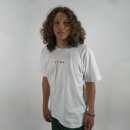 White T-Shirt - Celebrating the Beauty of Life